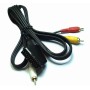Cavo Audio video Scart RCA 2 Mt IN/Out
