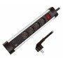 Presa Multipla a 4 vie con Presa USB-C&trade PD e USB-A QC per la Ricarica Veloce