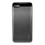 Power Bank 10000 mAh 2x USB-A 1x USB-C&trade con Display PD e QC Nero