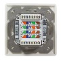 Presa a Muro Esterna 2xRJ45 Cat.6 FTP Bianca da incasso