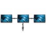 Supporto da Scrivania per 3 Monitor 13-27'' con Morsetto