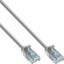 Cavo Patch di Rete Cat.6 UTP Slim 2m Grigio