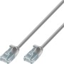 Cavo Patch di Rete Cat.6 UTP Slim 3m Grigio