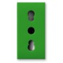 Presa Bipasso 2P+T 10/16A 250V S44 Verde Lucido, 442006/15TSV