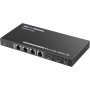 Splitter HDMI 4 vie con Extender su Cavo di Rete 4K fino a 70 metri