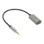 Cavo Adattatore per Cuffie con Splitter Audio Stereo AUX 20cm