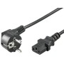 Cavo alimentazione C13 F a Schuko angolato 2,5m