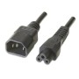 Cavo conversione C5 F a C14 M 1,8 mt nero