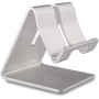 Supporto in Alluminio per Smartphone e Tablet Universale Silver