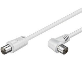 Cavo Antenna TV M/F 1,5 mt  angolato 90&deg