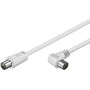 Cavo Antenna TV M/F 5 mt  angolato 90&deg