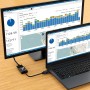 Cavo Convertitore Adattatore da HDMI&trade a VGA 1920x1200 a 60Hz con Audio 3.5''