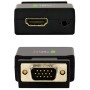 Mini Convertitore da VGA e Audio a HDMI
