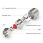 Confezione 10 Adattatori F per Cavi Diametro 7,2/7,4mm
