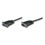Cavo prolunga monitor SVGA standard M/F 7,5 mt NERO