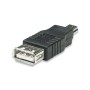 Adattatore USB A femmina a Mini B maschio