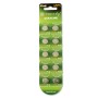 Batteria a Bottone Alcalina AG13 LR44 A76 GP76A 357 (set 10 pz)