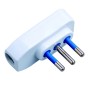 Spina ribassata 2P+T 10A Bianco