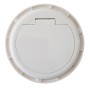 Presa da Scrivania ad Incasso con 2 prese USB e RJ45 con Coperchio