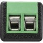 Adattatore Connettore Terminal Block 2-pin a RCA maschio