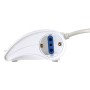 Multipresa da Tavolo 4 prese Italiane Bipasso 2 Schuko e 2 USB Bianca