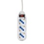 Multipresa 3 Posti Italiana Bipasso / Schuko con spina 10A
