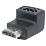 Adattatore HDMI M/F 90&deg verso l'alto