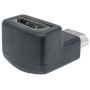 Adattatore HDMI M/F 90&deg verso l'alto