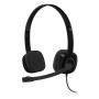 LOGITECH CUFFIE CON MICROFONO H151, JACK 3.5MM