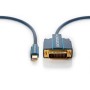 Cavo Mini DisplayPort (Thunderbolt) a DVI-D 24+1 2m Alta Qualit&agrave
