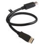 Cavo Audio/Video DisplayPort 1.4 Certificato DP++ 8K M/M 0,5m Nero