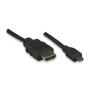 Cavo HDMI&trade Highspeed con Ethernet Channel 1.4 A M/ Micro D M, 2,0 m