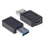 Adattatore Convertitore USB3.1 Gen2 USB A Maschio a USB-C&trade Femmina