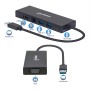 Adattatore SuperSpeed USB Multiporta Doppio Monitor