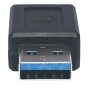 Adattatore Convertitore USB3.1 Gen2 USB A Maschio a USB-C&trade Femmina