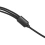 Multi Cavo di Ricarica da USB tipo A a USB-C&trade MicroUSB e 8-pin 1m Nero