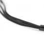 Multi Cavo di Ricarica da USB tipo A a USB-C&trade MicroUSB e 8-pin 1m Nero