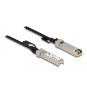 Cavo in Rame Twinax Passivo con Connettori SFP+ 10Gb 1m Nero
