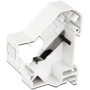 Adattatore su barra DIN per modulo RJ45 Keystone Schermato