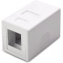 Presa a Muro per 1 Frutto Keystone Bianco