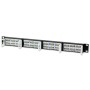 Pannello Patch UTP 24 Posti RJ45 Cat.5E Techly