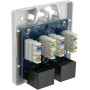 Presa a Muro con 2 Frutti RJ45 Cat.6 UTP Beige