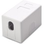 Presa a Muro per 1 Frutto Keystone Bianco