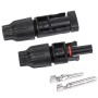 Coppia Connettori Fotovoltaici Maschio Femmina FMC4 Sezione 4-6 mm²