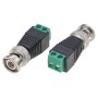 Adattatore Connettore Terminal Block 2-pin a BNC Maschio