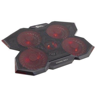 Dissipatore per Notebook fino a 17.3'' con 5 Ventole LED GCP-29