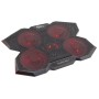 Dissipatore per Notebook fino a 17.3'' con 5 Ventole LED GCP-29