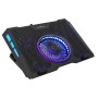 Dissipatore USB per Notebook fino a 17.3'' con 6 Regolazioni di Altezza e 2 Porte USB