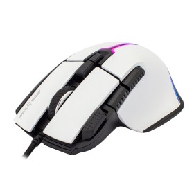 Mouse Gaming RGB USB 12000 dpi 9 Tasti Bianco Marrok