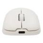 Mouse Ottico Gaming Wireless USB-C&trade 6400 dpi Bianco, AERO